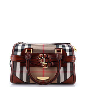 Burberry Alchester Bridle Bowling Bag #180275B75B